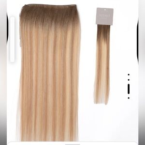 NWT Kitsune Youko 18” Slavic Hand Tied Weft Blonde Hair Extensions